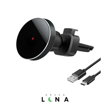 Support téléphone voiture magsafe avec chargeur sans fil