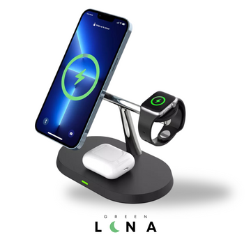 Station de charge 3-en-1 sans fil magsafe