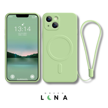 Coque magsafe avec lanière