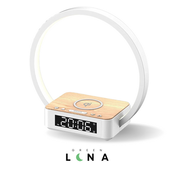 Lampe de chevet tactile 3 en 1 à chargement sans fil