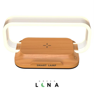 Station de charge rapide bois