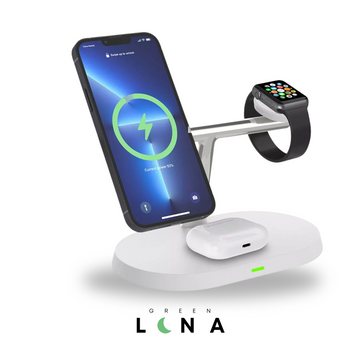 Station de charge 3-en-1 sans fil magsafe