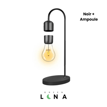 Veilleuse LED à lévitation magnétique avec chargeur sans fil