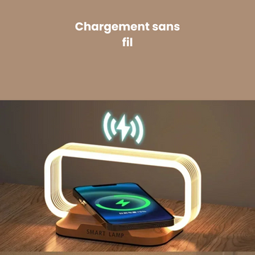 Station de charge rapide bois