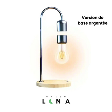 Veilleuse LED à lévitation magnétique avec chargeur sans fil
